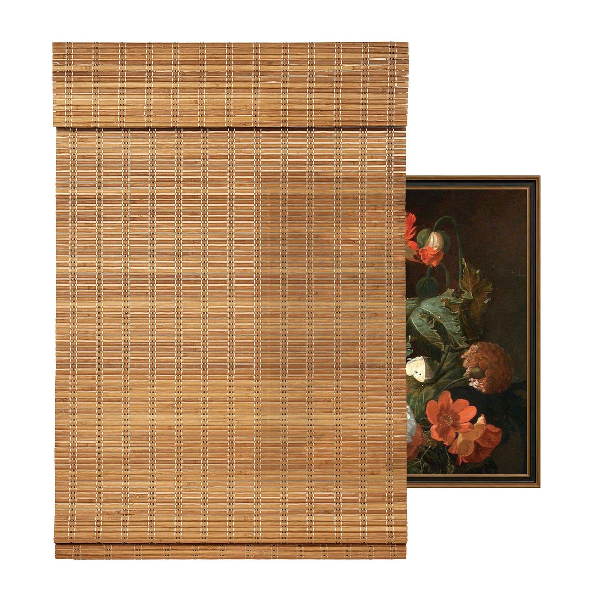 Persiana de Bambu de Encaixe Filtra a Luz Brown206